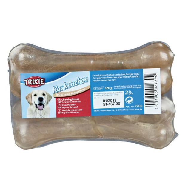 Trixie Ossa in pelle di bovino 2 pz x 60 gr