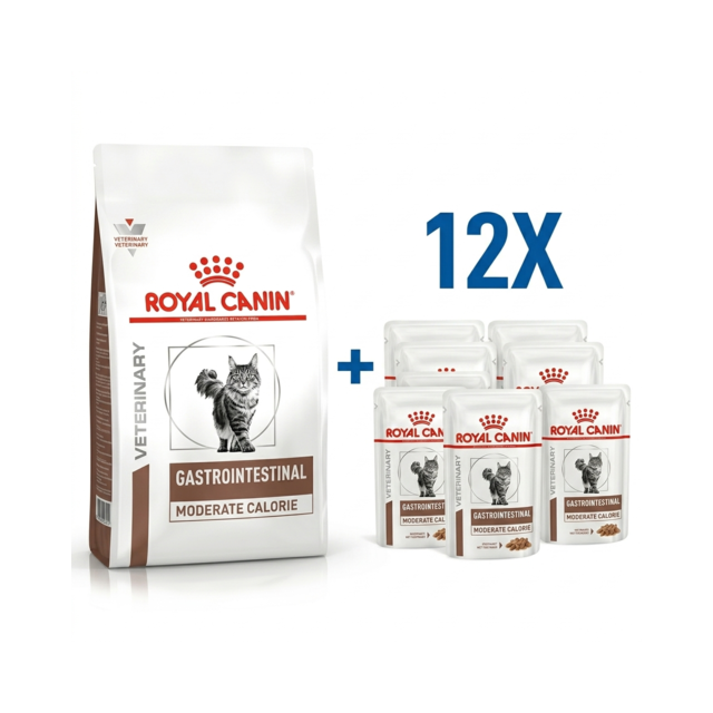 Gastrointestinal special pack MODERATE CALORIE Gatto