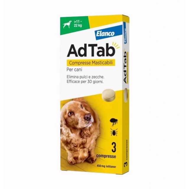 AdTab compresse per cani 11 - 22 kg