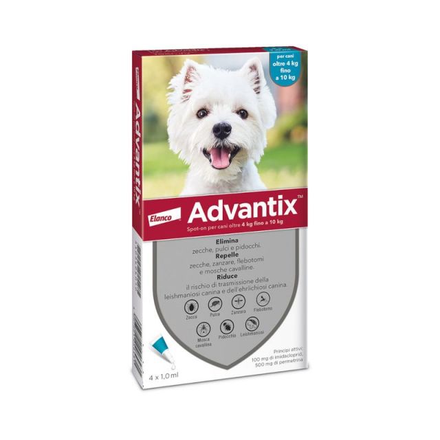 Advantix Spot-On cani 4-10kg