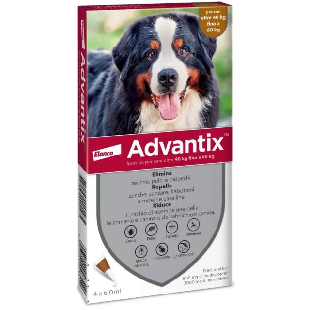 Advantix Spot-On cani 40-60kg