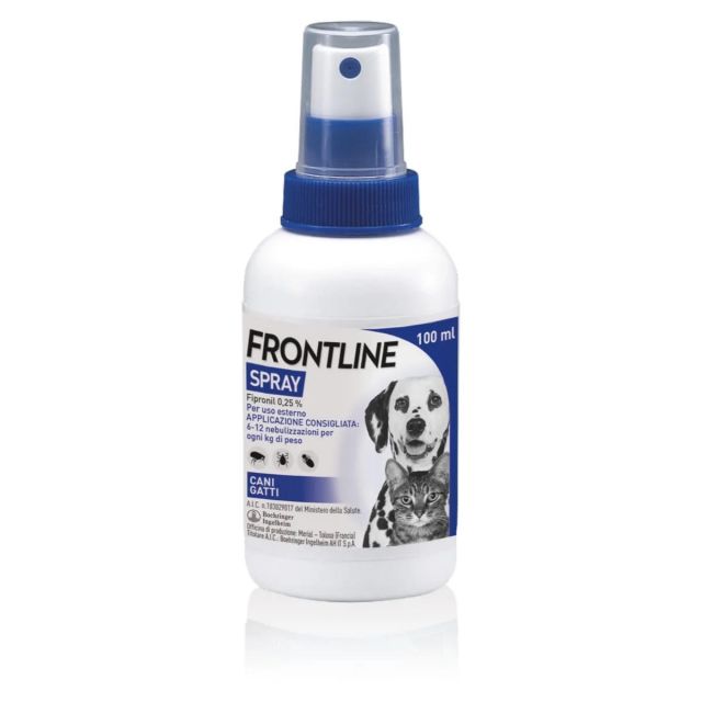 Frontline Spray Cani e Gatti 100ml