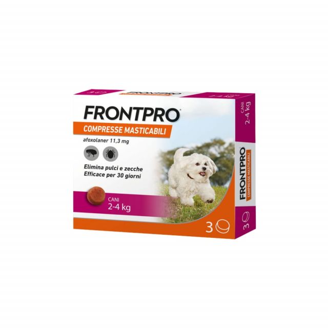 Frontpro compresse masticabili per cani 2-4kg