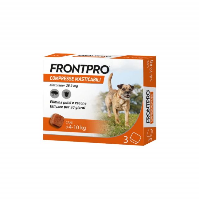Frontpro compresse masticabili per cani 4-10kg