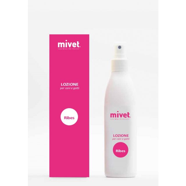 Mivet Lozione Ribes per Cani e Gatti 250ml