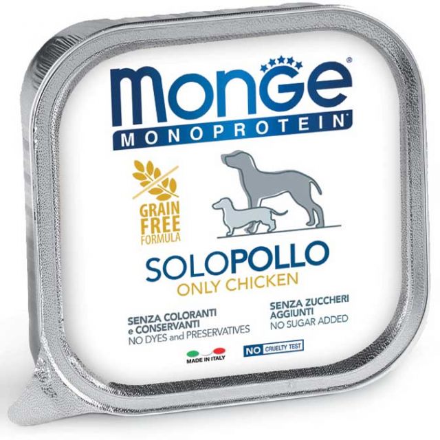 Monge Monoprotein Pate' Solo Pollo 150 g