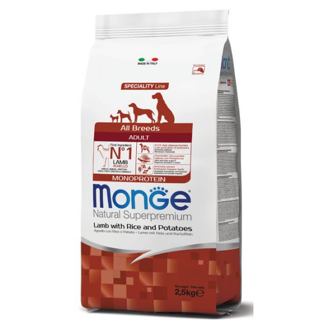 All Breeds Monoprotein Adult Agnello, riso e patate 12 kg