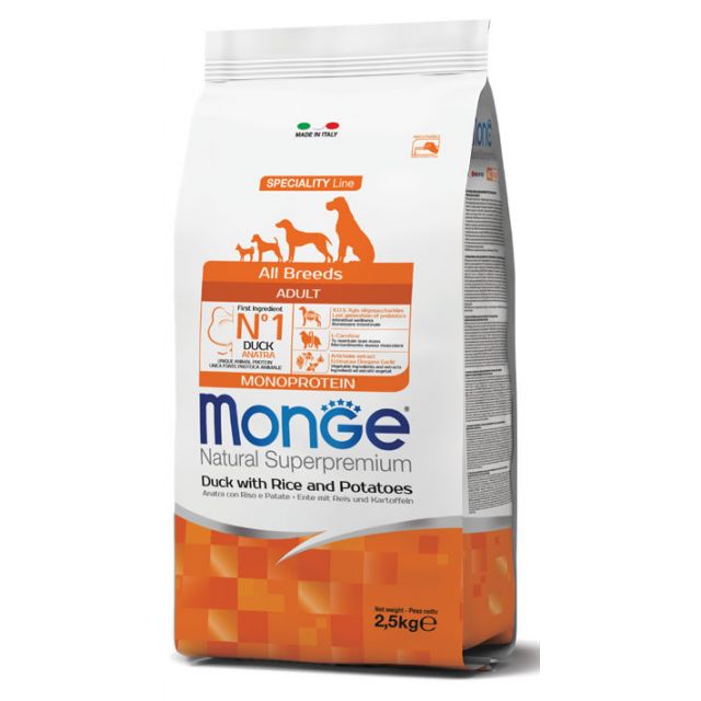 All Breeds Monoprotein Adult Anatra, riso e patate 12 kg