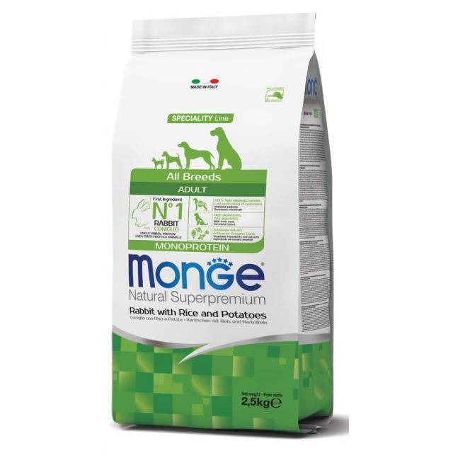 All Breeds Monoprotein Adult Coniglio, riso e patate 12 kg