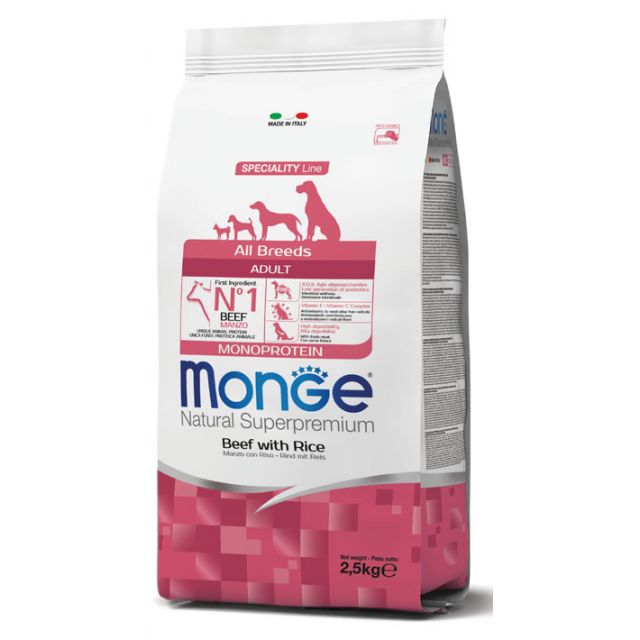 All Breeds Monoprotein Adult Manzo con Riso 2,5 kg