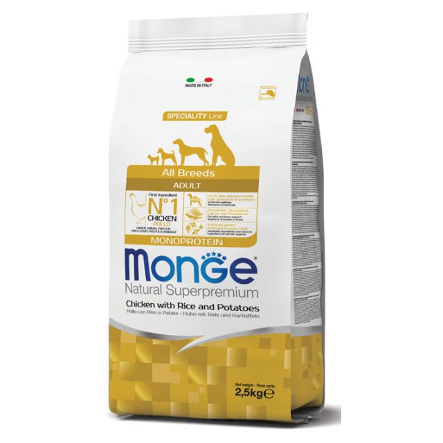 All Breeds Monoprotein Adult Pollo, riso e patate 12 kg