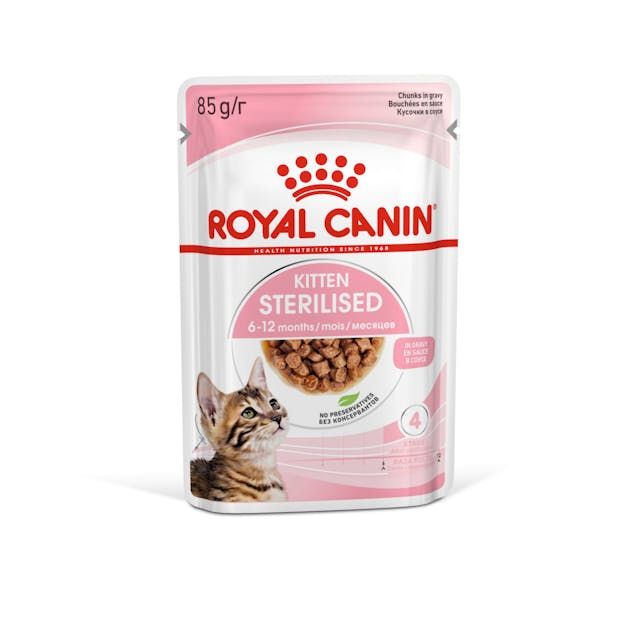 Kitten Sterilised Bocconcini in Salsa 12 pz x 85 g