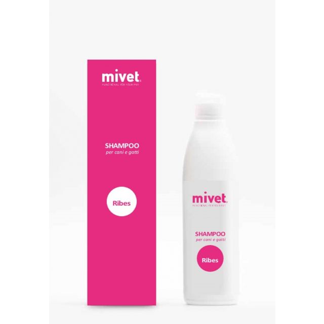 Mivet Shampoo Ribes per Cani e Gatti 250ml