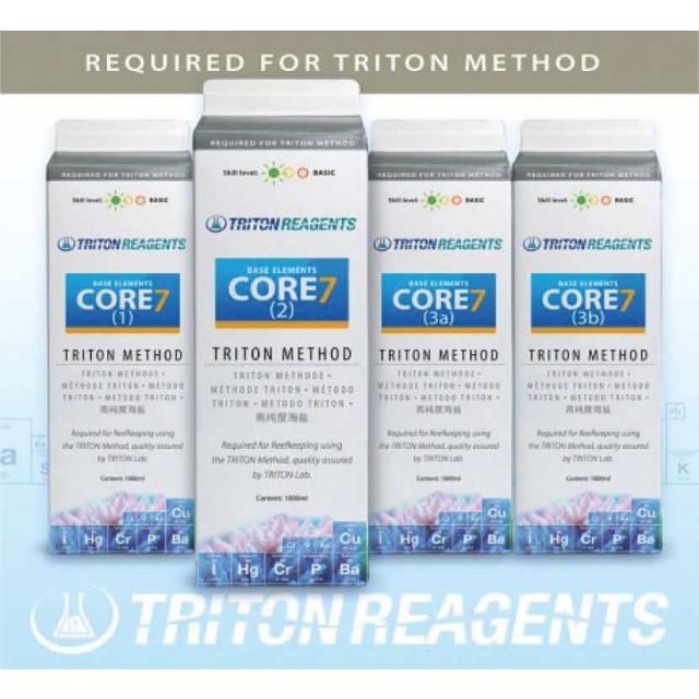 CORE7 Reef Supplements TRITON METHODS 4x1L