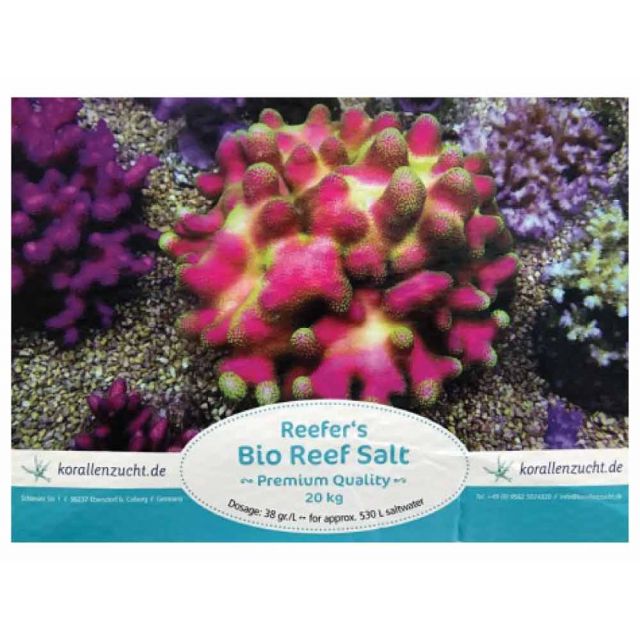 Korallen Reefer´s Bio Reef Salt Premium 20kg